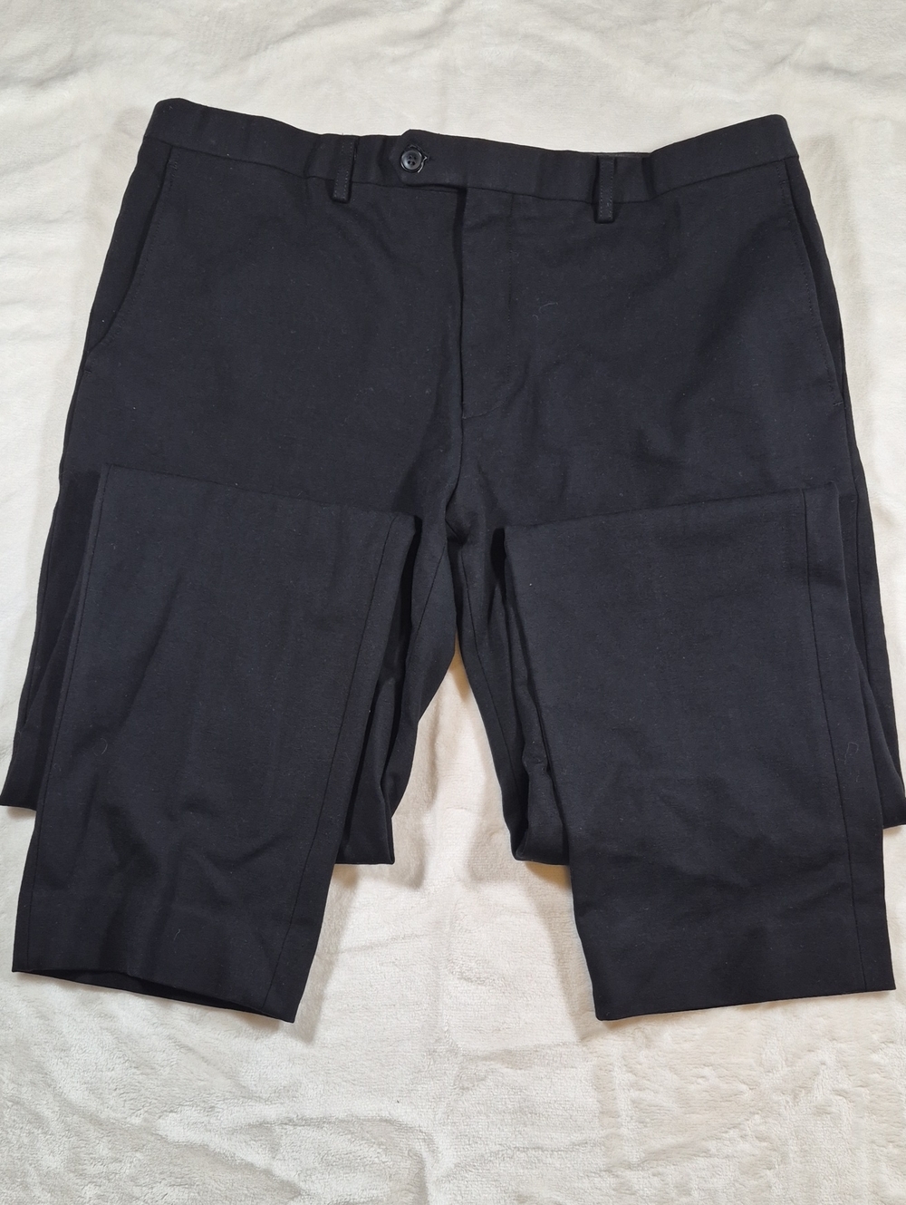 le chateau Black Straight-Leg Dress Pants